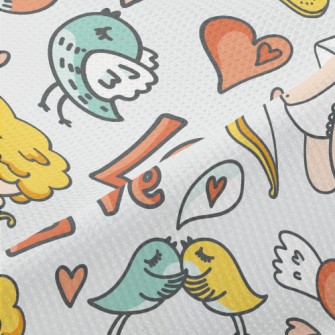 Romantic Cupid Piqué