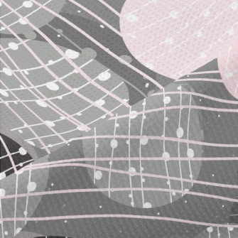 Geometric Circle Piqué