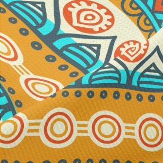 Ethnic Patterns Piqué