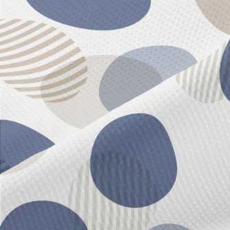 Striped Circle Piqué