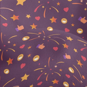 Smiley Face Fireworks Lightweight Performance Linen