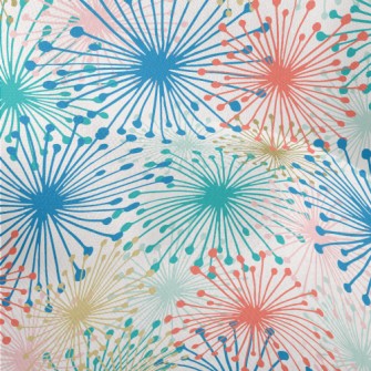 Pink And Tender Fireworks Lightweight Performance Linen