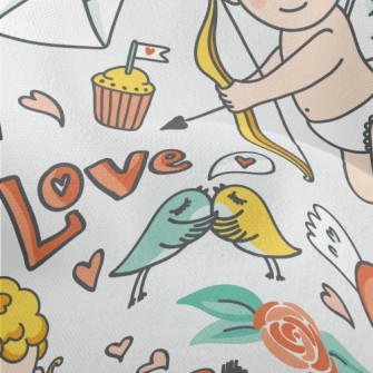 Romantic Cupid Lightweight Performance Linen