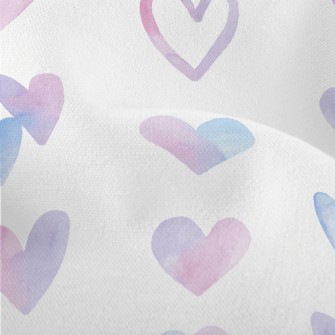 Pink Heart Lightweight Performance Linen