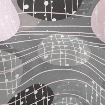 Geometric Circle Lightweight Performance Linen