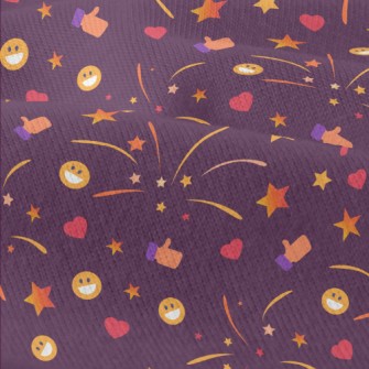 Smiley Face Fireworks Modern Jersey