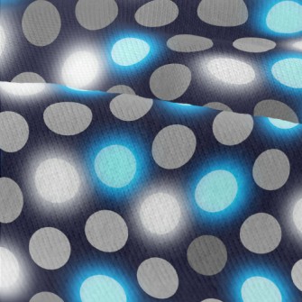 Black And Blue Polka Dots Modern Jersey