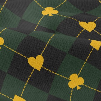 Plaid Spades Clubs Modern Jersey