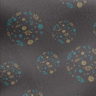 Flower Element Fireworks Jersey Backed Fleece