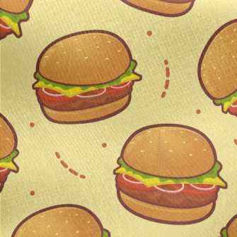 Delicious Burger Jersey Backed Fleece