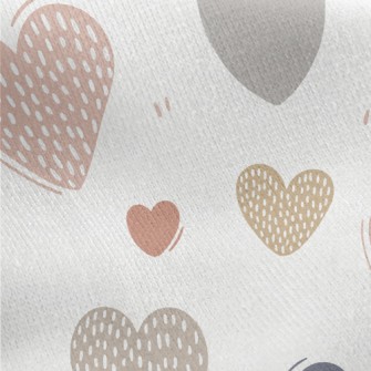 Full Of Love Jersey Backed Fleece