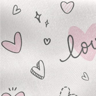 Expression Of Love Jersey Backed Fleece