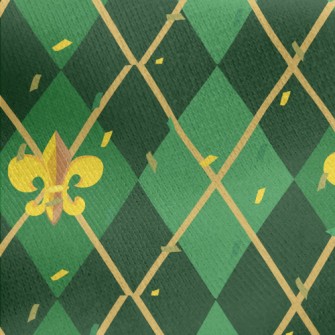 Green Shield Jersey Backed Fleece