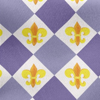 Diamond Iris Jersey Backed Fleece