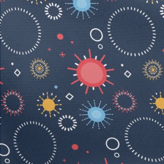 Colorful Fireworks Pongee