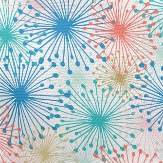 Pink And Tender Fireworks Pongee