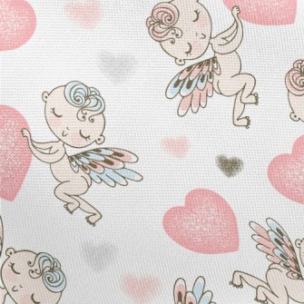 Heart-Stealing Cupid Pongee