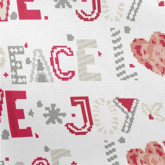Love Words Pongee