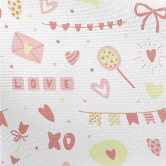 Love Message Pongee