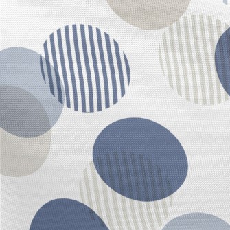 Striped Circle Pongee