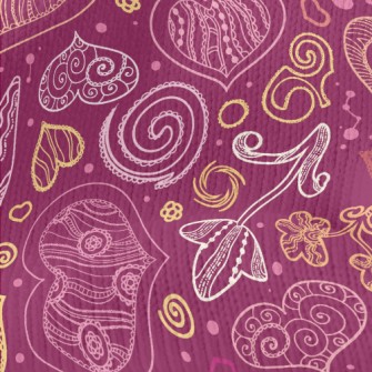 Heart And Flower Stretch Jersey