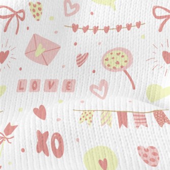 Love Message Stretch Jersey