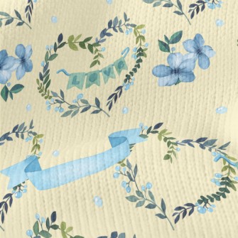 Love Wreath Stretch Jersey