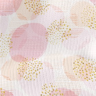 Pink Geometry Stretch Jersey