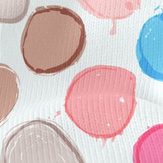 Colored Circles Stretch Jersey