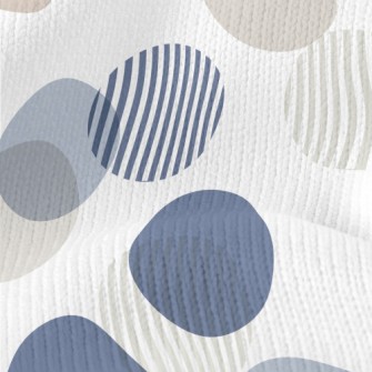 Striped Circle Stretch Jersey