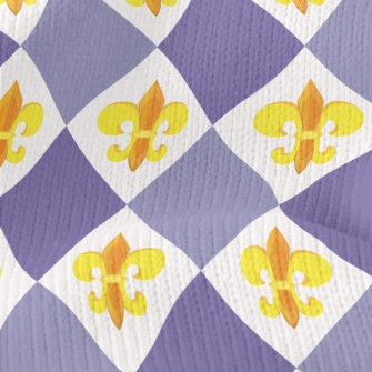 Diamond Iris Stretch Jersey
