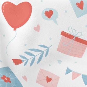 Give The Gift Of Love Lightweight Cotton Poplin