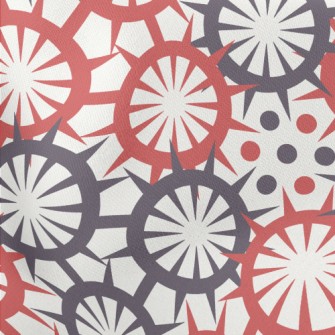 Ethnic Flower Weaving Lightweight Cotton Poplin