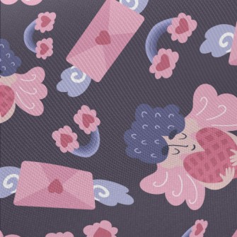 Sending Love Angel Midweight Cotton Poplin