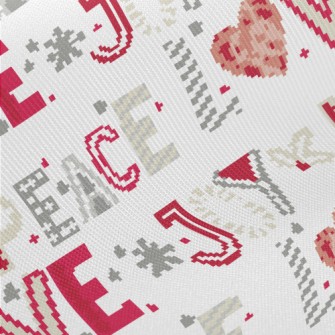 Love Words Midweight Cotton Poplin