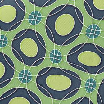 Retro Circle Midweight Cotton Poplin