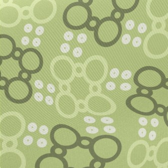 Circle Pattern Midweight Cotton Poplin