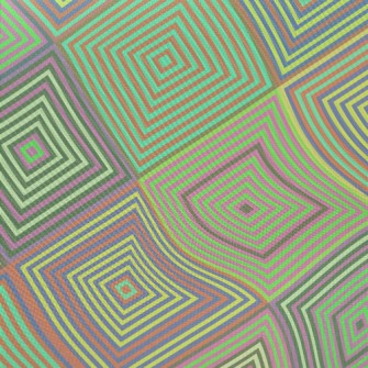 Square Mosaic Midweight Cotton Poplin