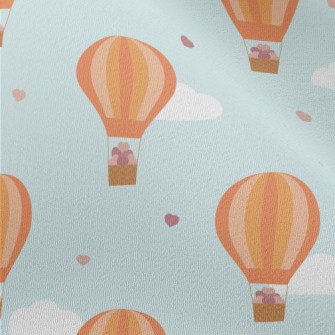 Valentine&#39;s Day Hot Air Ba Chiffon