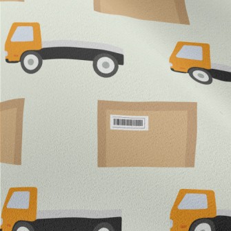 Logistics Delivery Truck Chiffon