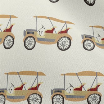 Vintage Golf Cart Chiffon