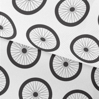Bicycle Wheel Pattern Waterproof Oxford