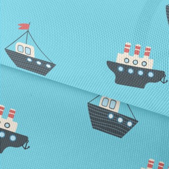 Ship Sailing On The Sea Waterproof Oxford