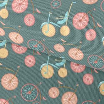 Colorful Retro Bicycle Waterproof Oxford