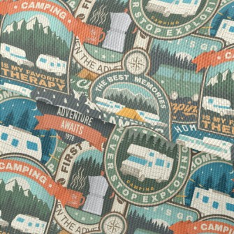 Summer Camping Logo Waterproof Oxford