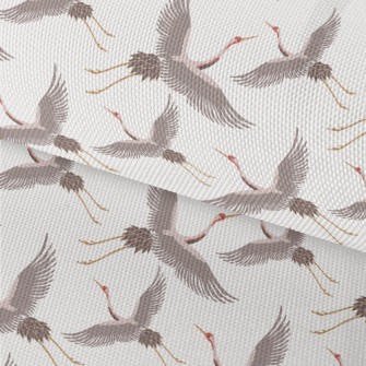 Chinese Traditional White Cran Waterproof Oxford