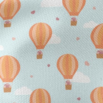 Valentine&#39;s Day Hot Air Ba Waterproof Canvas