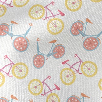 Colorful And Cute Bicycle Waterproof Canvas