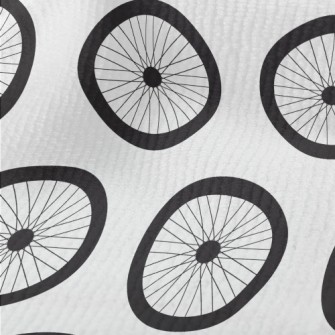 Bicycle Wheel Pattern Terry