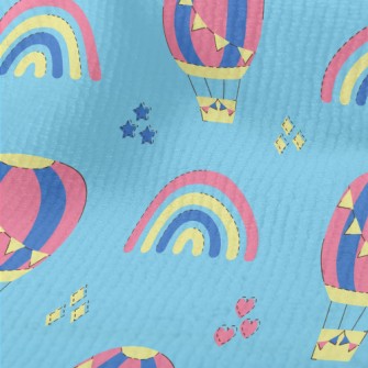 Cute Hot Air Flying In The Air Terry